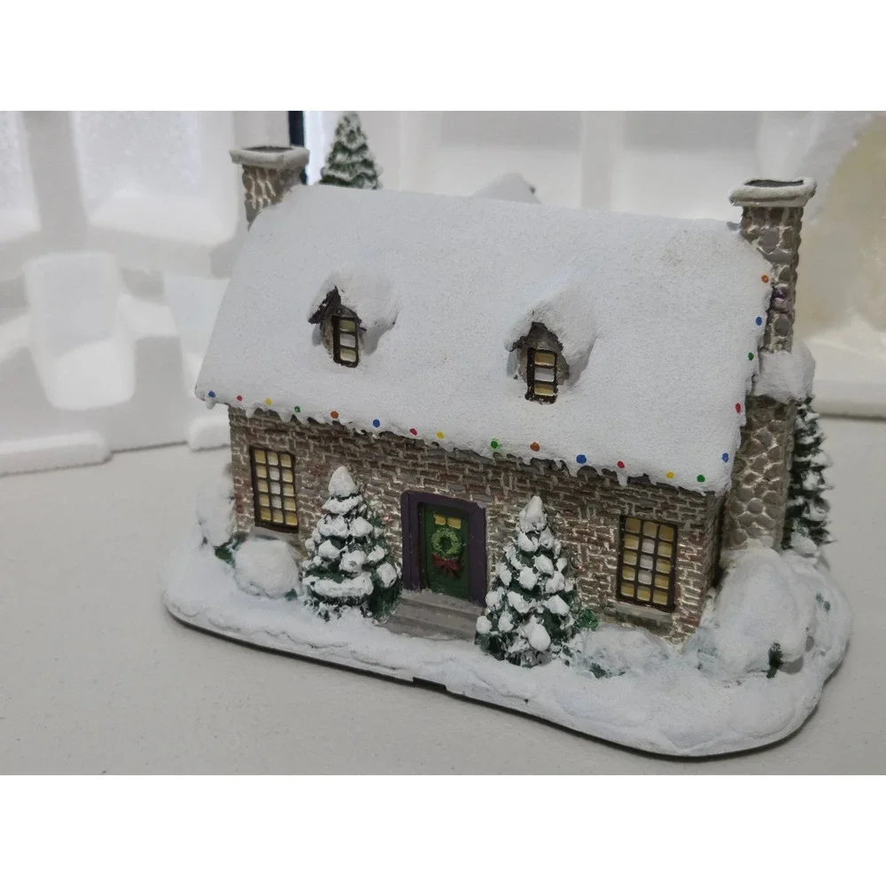 Thomas Kinkade Hawthorne Village Yuletide Bakery Christmas Village A4564 COA